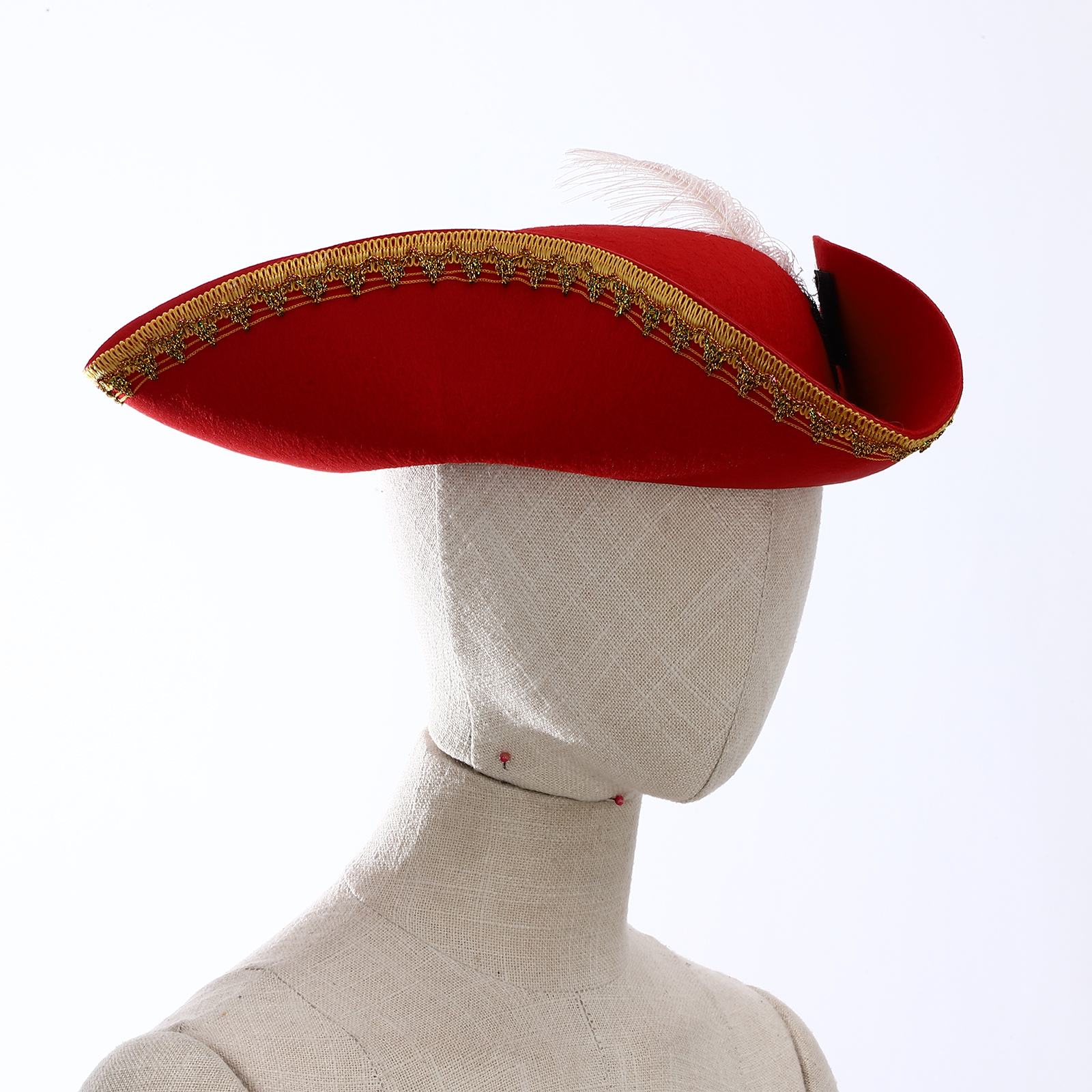 Christmas Craft Embellishment - Unique Pirate Captain Hat Women Man