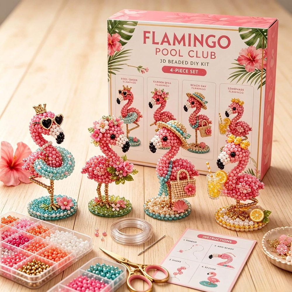 Embroidery Craft - DIY 3D Creative Bead Embroidery Kits