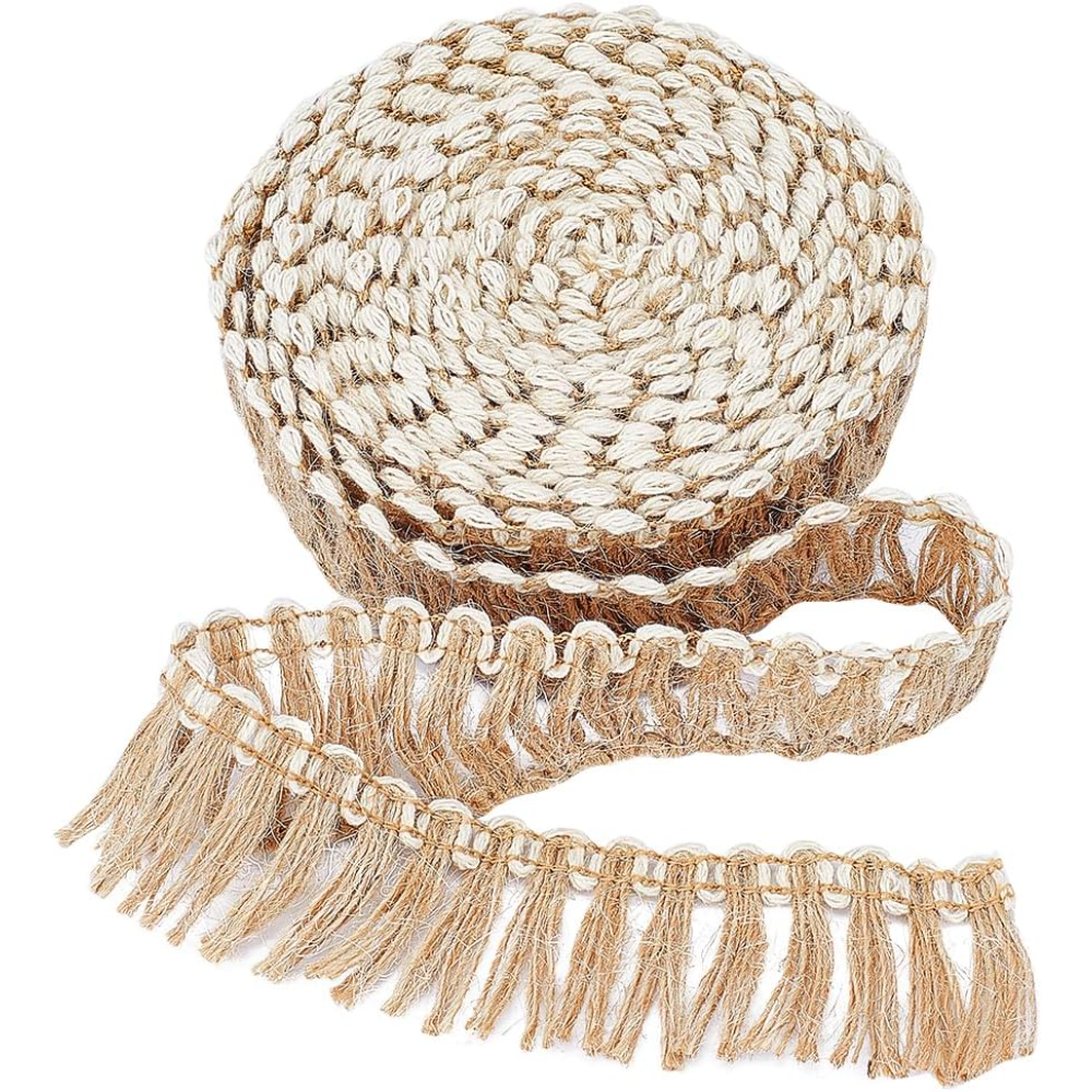 5 Meters Burlap Fringe Tassel  - Tassel Fringe Trim reseña y precio