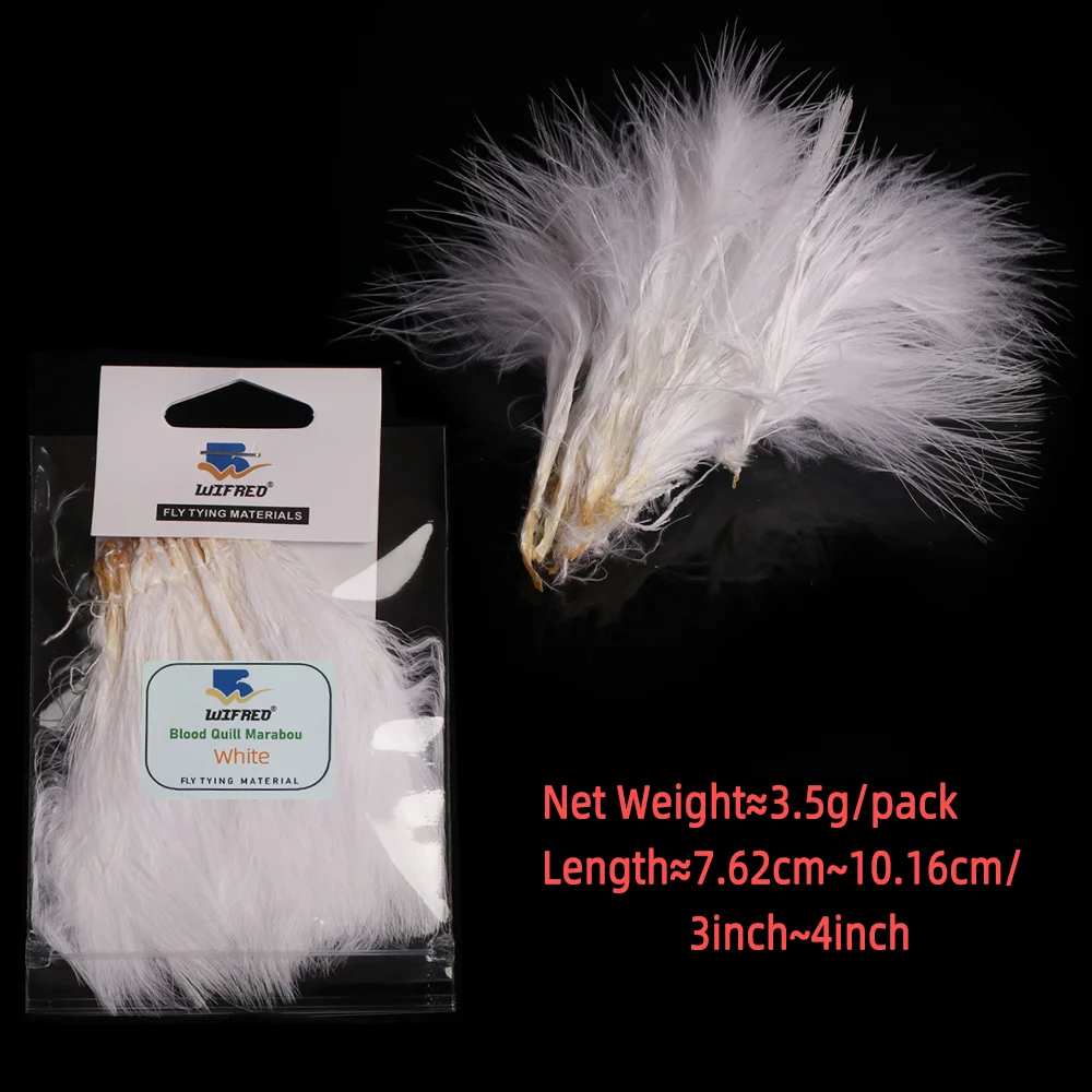 Wifreo 2packs Blood Quill Mara - Feather Trim Marabou reseña y precio