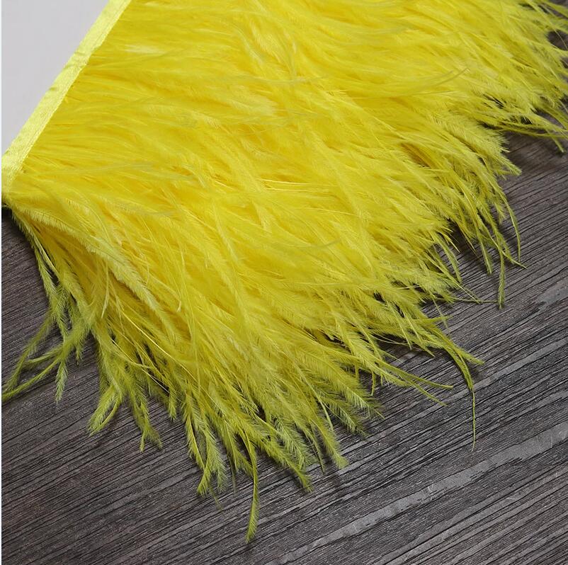 13-18CM 6M Ostrich Feather tri - Feather Trim Marabou reseña y precio