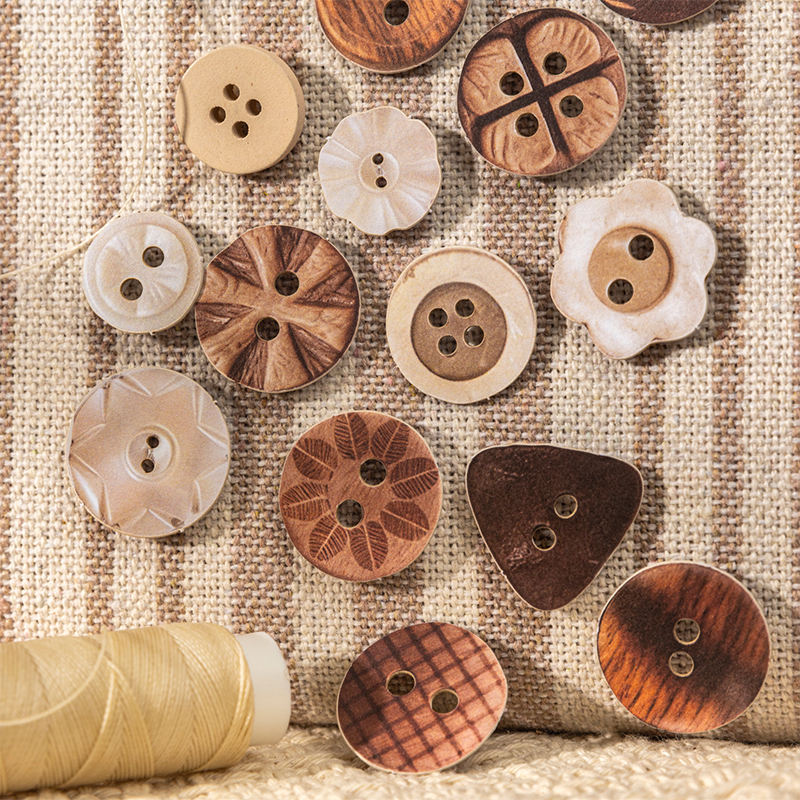 JIANQI 100 Sheets Button shape - Embellishments For Scrapbooking reseña y precio