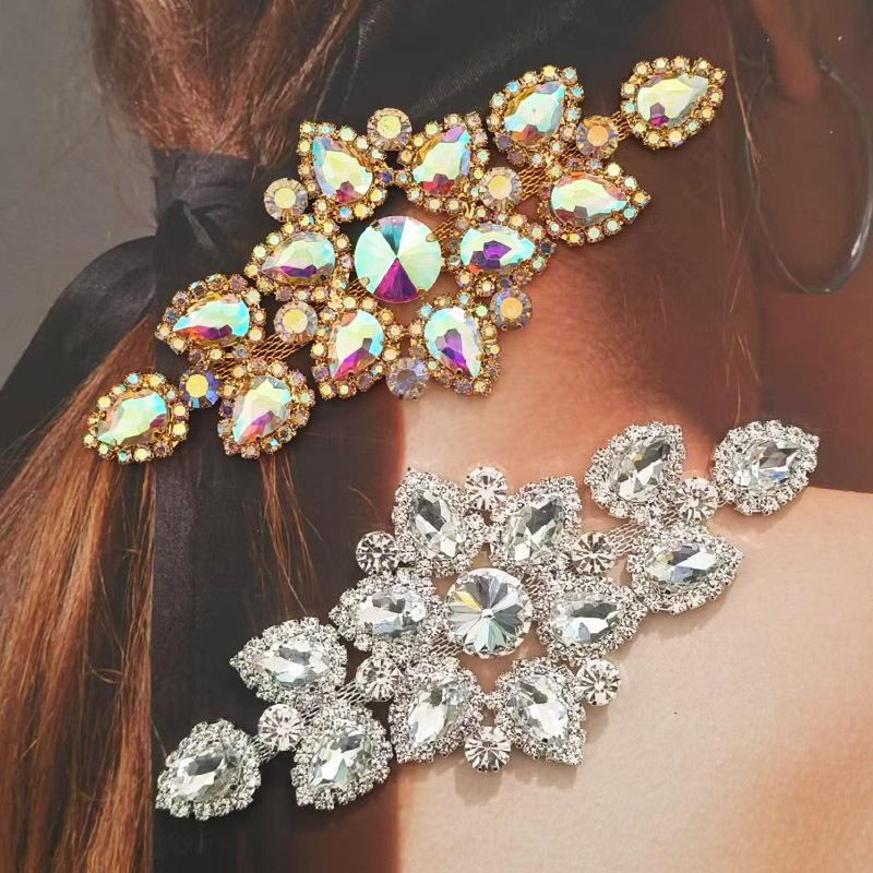 New 1pc Crystal AB Sew On Rhin - Sew On Rhinestone reseña y precio