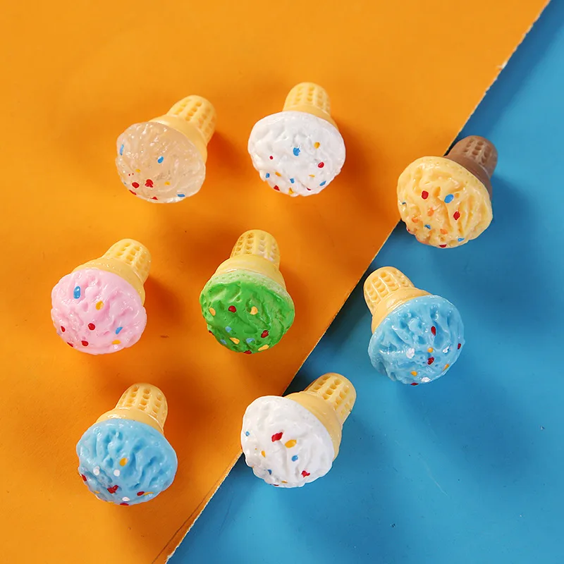 10pcs 3D Kawaii Mini Resin Ice - Christmas Craft Embellishment reseña y precio