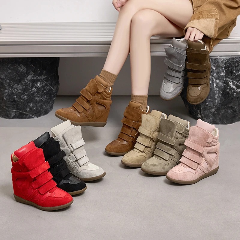 Women Ankle Boots Genuine Leat - Guipure Lace Panel reseña y precio