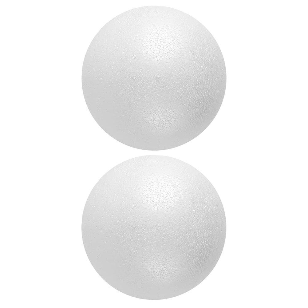 2Pcs Round Foam Spheres Lightw - Embellish Craft reseña y precio
