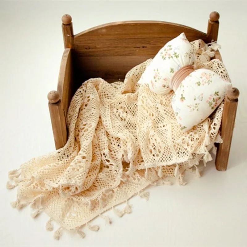 Newborn Photography Props Phot - Tassel Fringe Trim reseña y precio