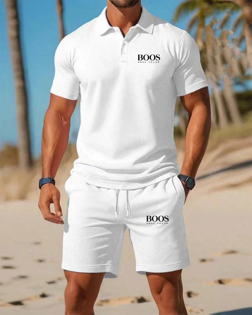 New men's business casual shor - Embellish Knit reseña y precio