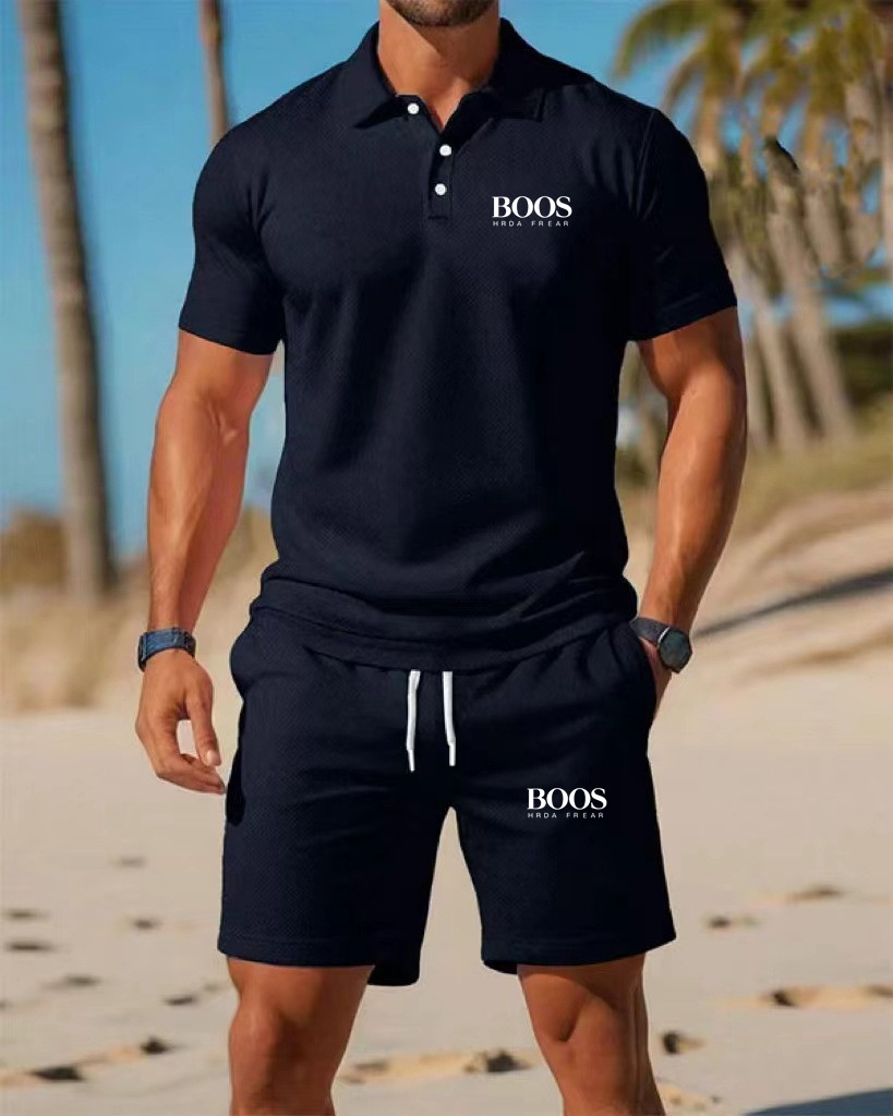 New men's business casual shor - Embellish Knit reseña y precio