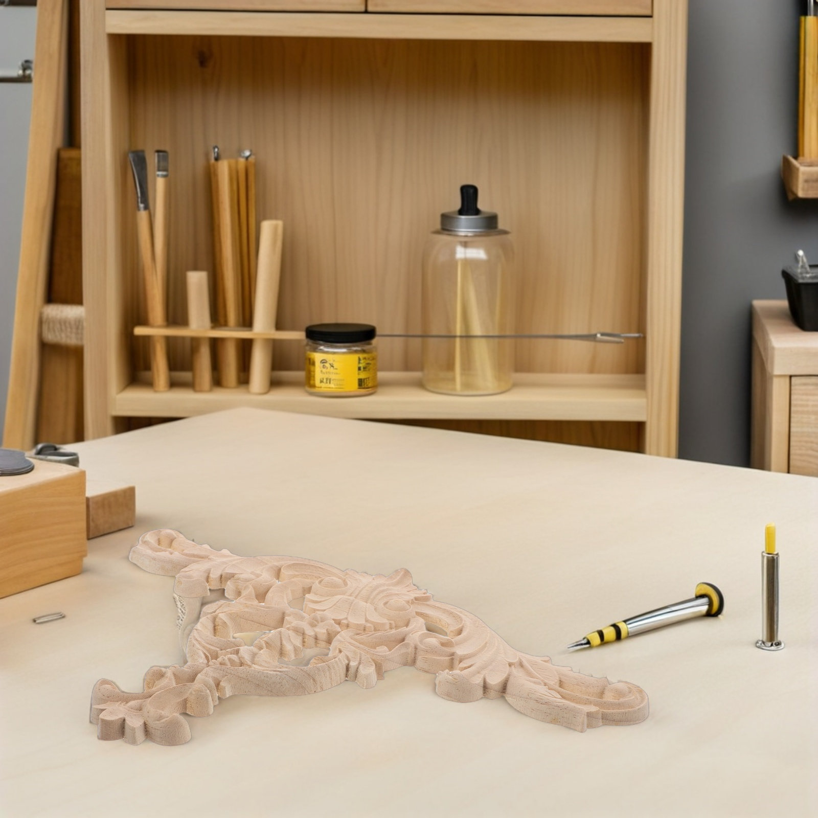 Wood Appliques for Furniture V - Embellish Craft reseña y precio