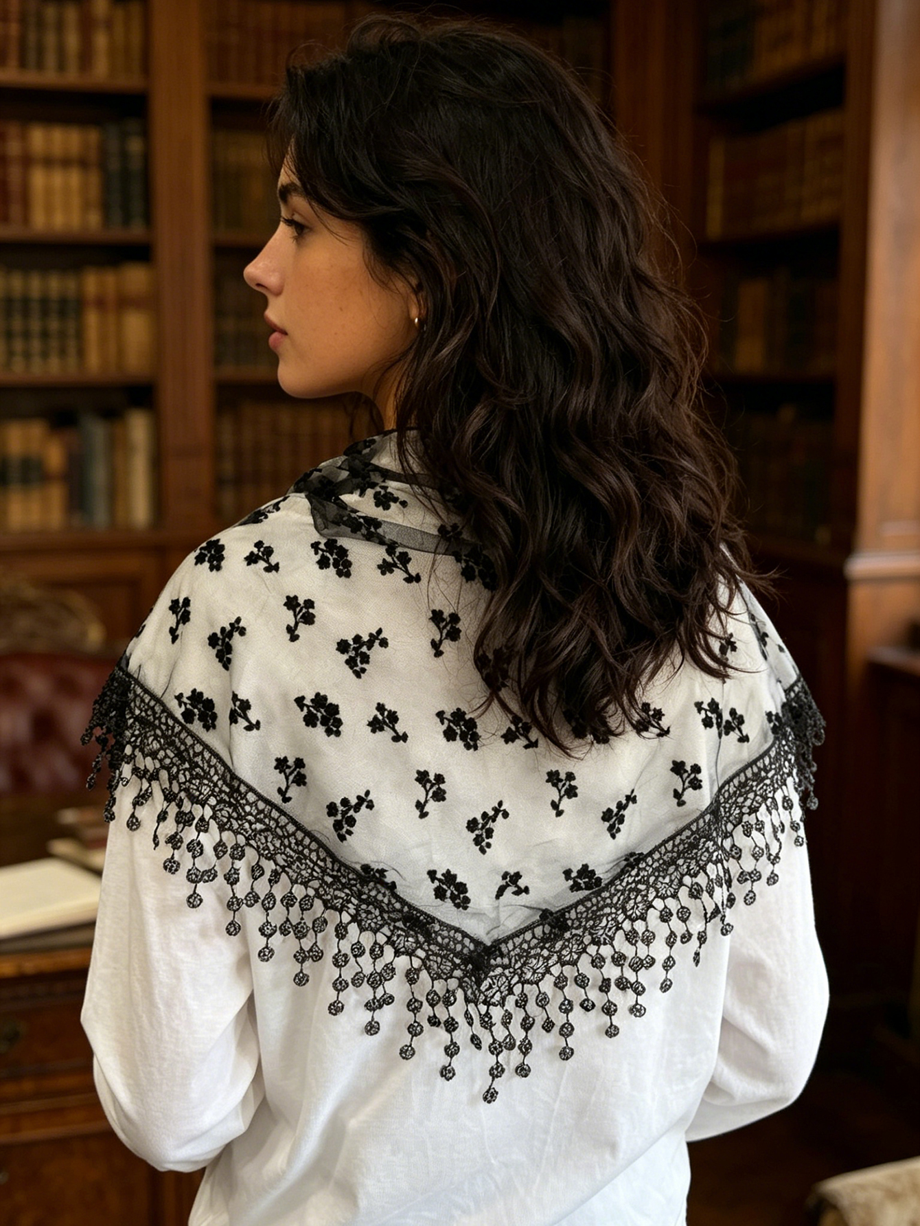 1pc Small Flower Embroidered T - Tassel Fringe Trim reseña y precio