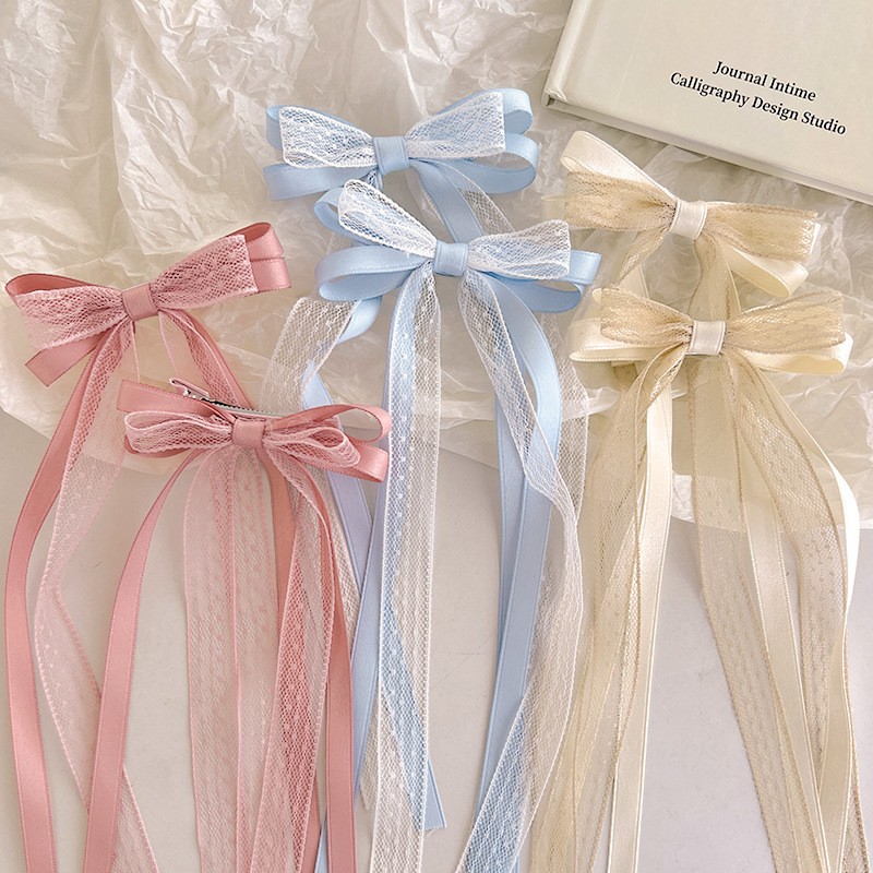 Sweet Children Bowknot Hairpin - Tassel Fringe Trim reseña y precio