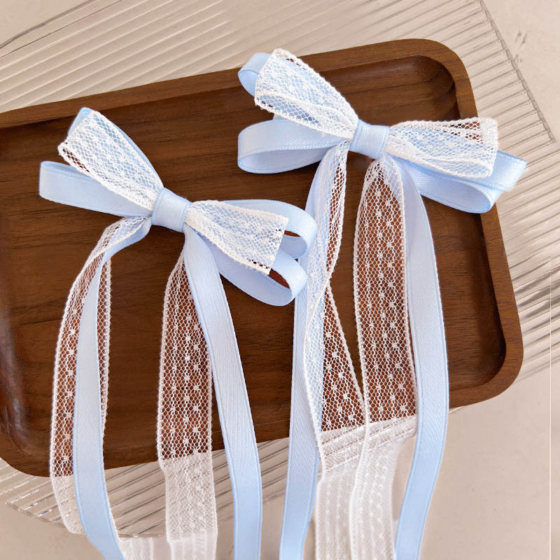 Sweet Children Bowknot Hairpin - Tassel Fringe Trim reseña y precio