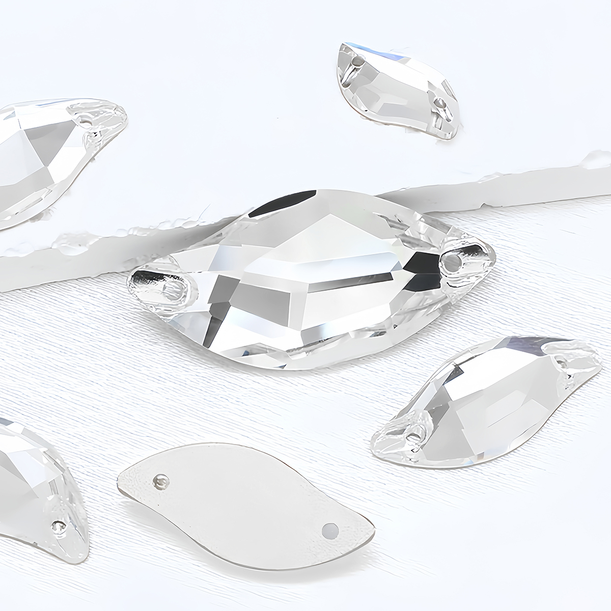 S Shape Sew On Rhinestone Crys - Sew On Rhinestone reseña y precio