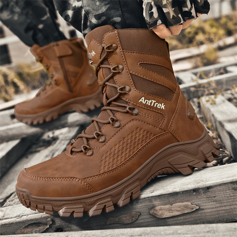 New Men Tactical Boots Hunting - Guipure Lace Panel reseña y precio