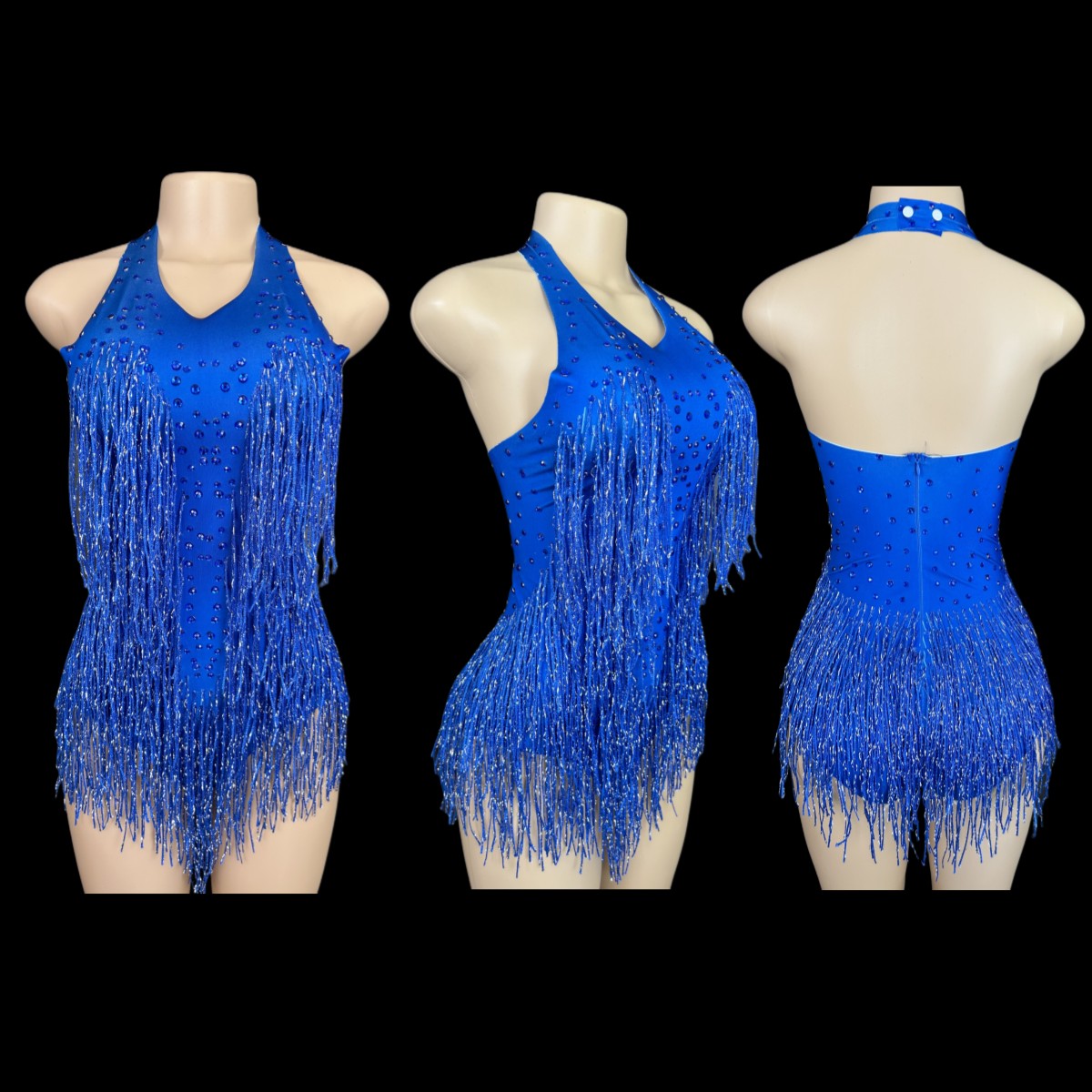 Sparkly Rhinestones Fringe Bod - Rhinestone Banding Trim reseña y precio