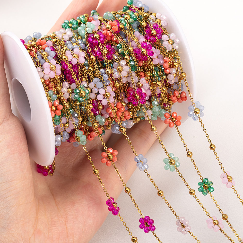 1 Meters Stainless Steel Chain - Embroidery Embellishments reseña y precio