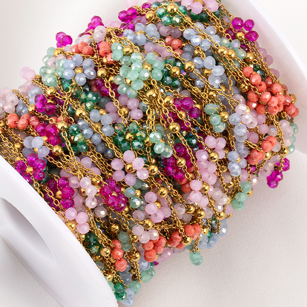 1 Meters Stainless Steel Chain - Embroidery Embellishments reseña y precio