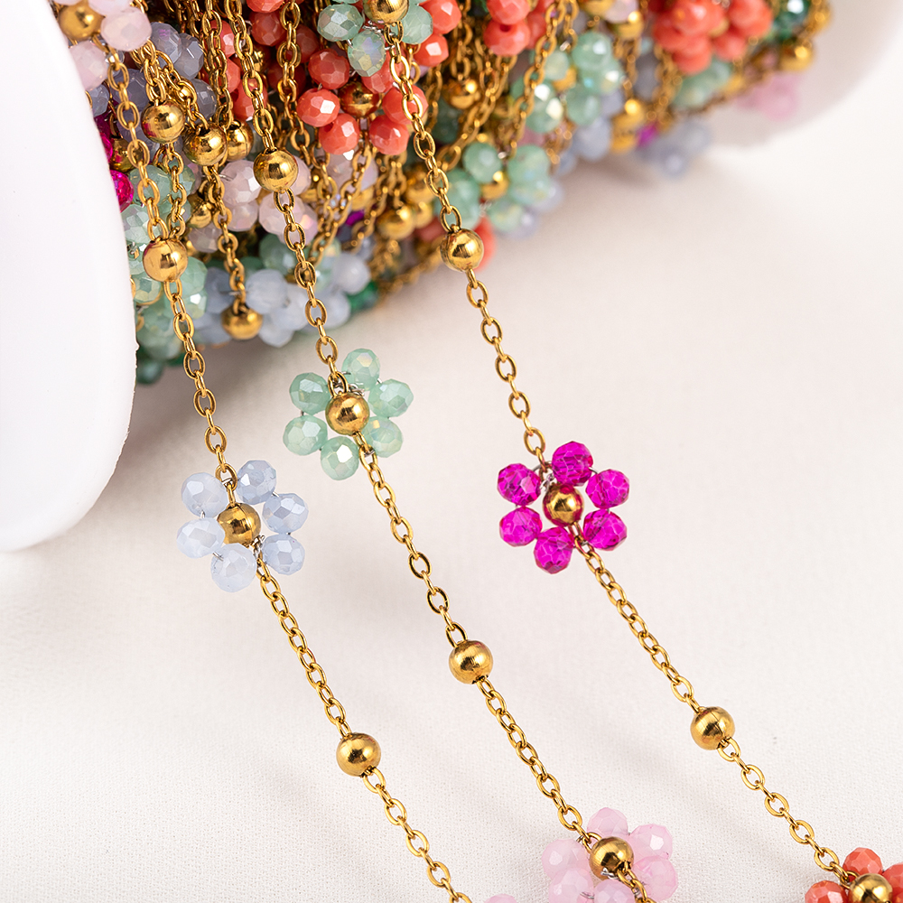 1 Meters Stainless Steel Chain - Embroidery Embellishments reseña y precio