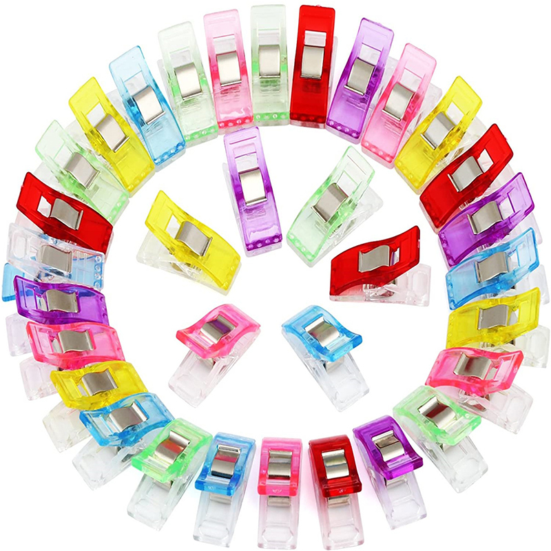 20/40PCS Random Color Clip Pla - Embroidery Craft reseña y precio
