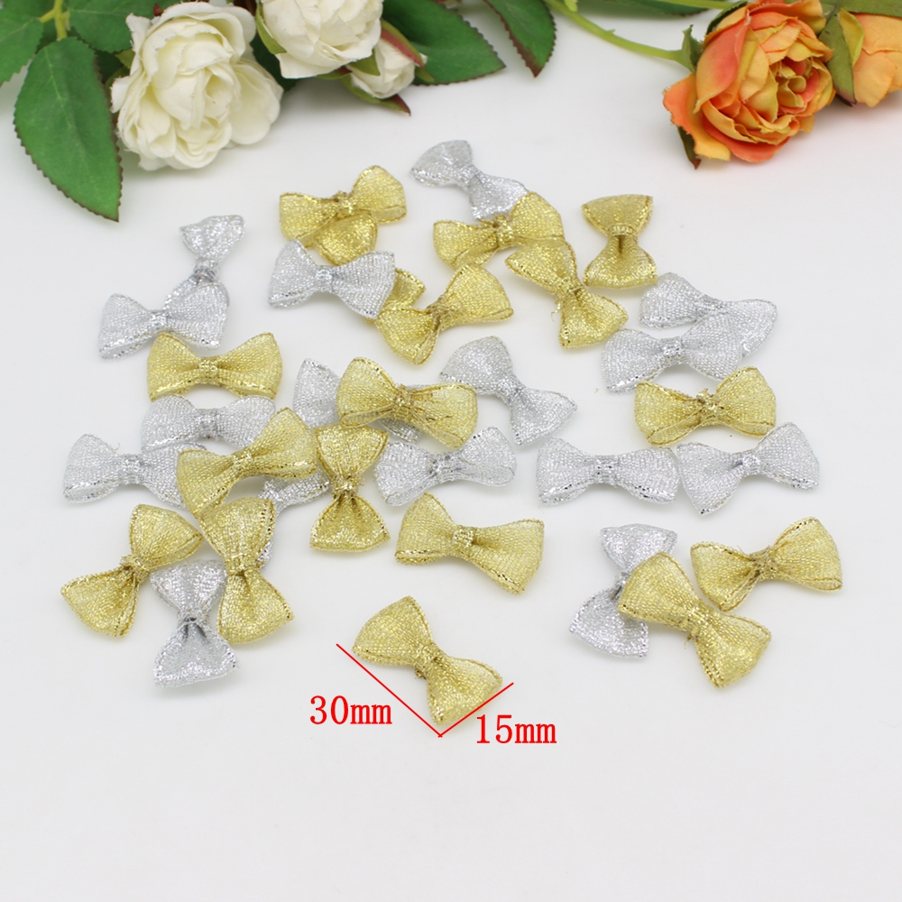 50/100pcs 15mm-30mm Gold and S - Embellishments For Scrapbooking reseña y precio