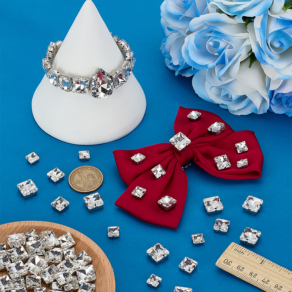75Pcs Sew on Rhinestone Multi- - Sew On Rhinestone reseña y precio
