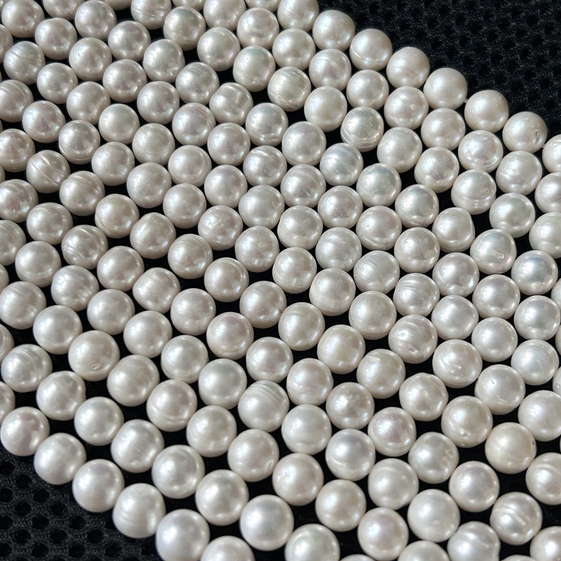 8-9mm White Pearl Necklaces Ne - Pearl Trim Chain reseña y precio