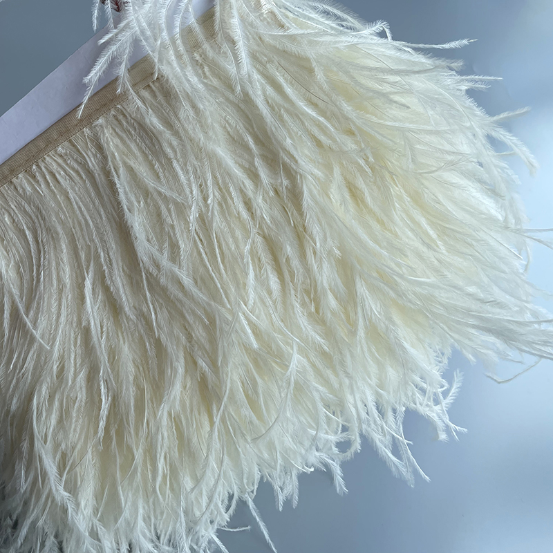 Ostrich Feathers Trim 13-18CM  - Feather Trim Marabou reseña y precio