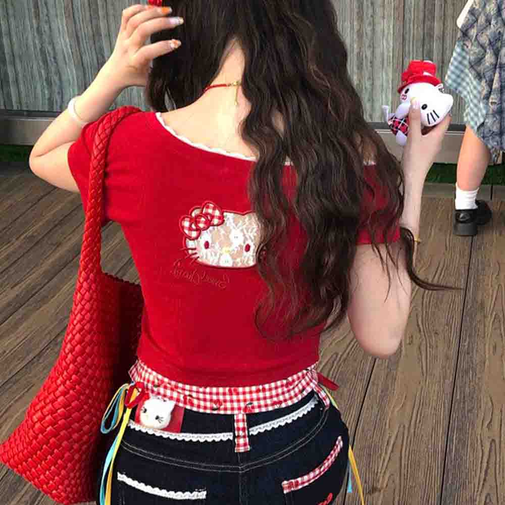 Hello Kitties Summer Women's S - Embellish Knit reseña y precio