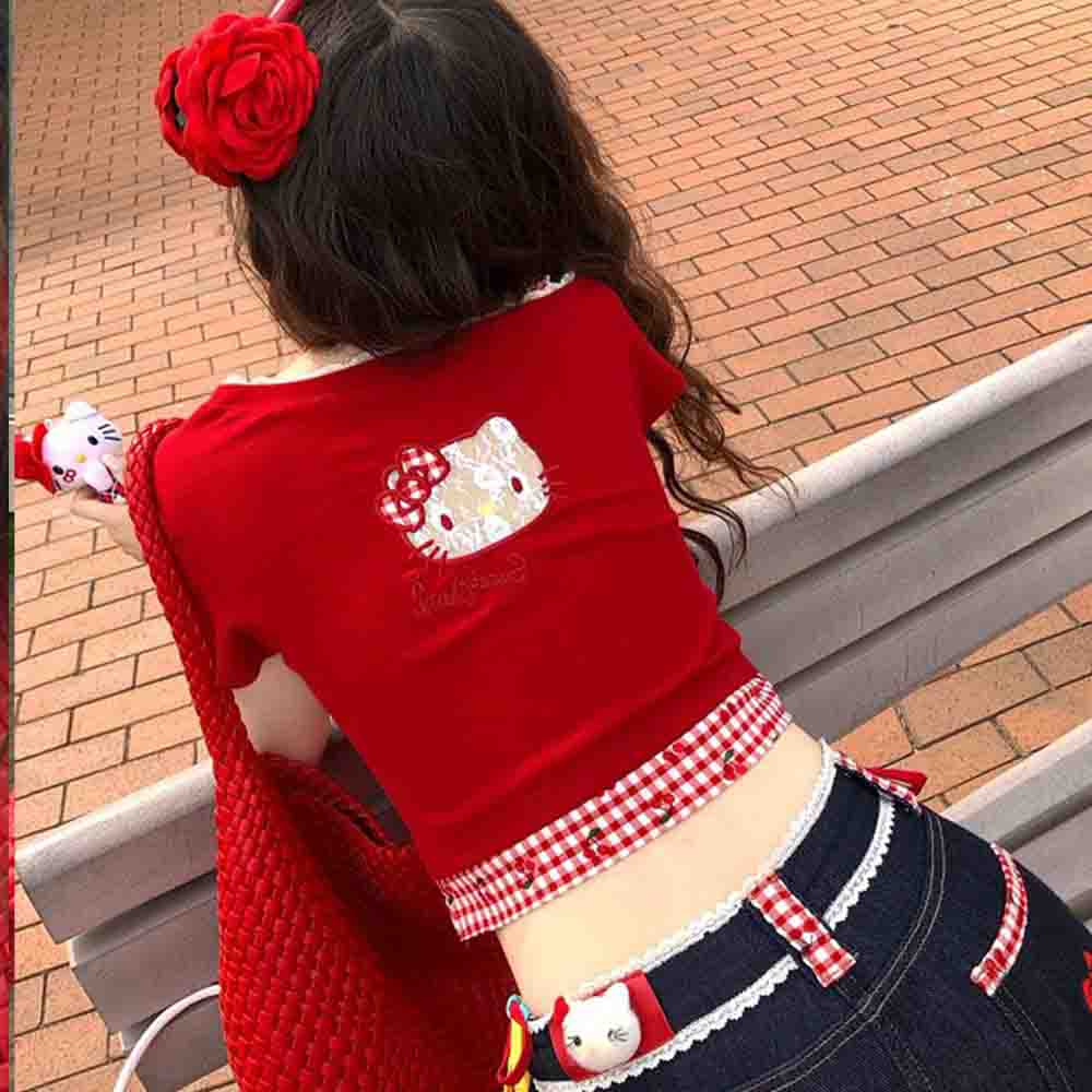 Hello Kitties Summer Women's S - Embellish Knit reseña y precio
