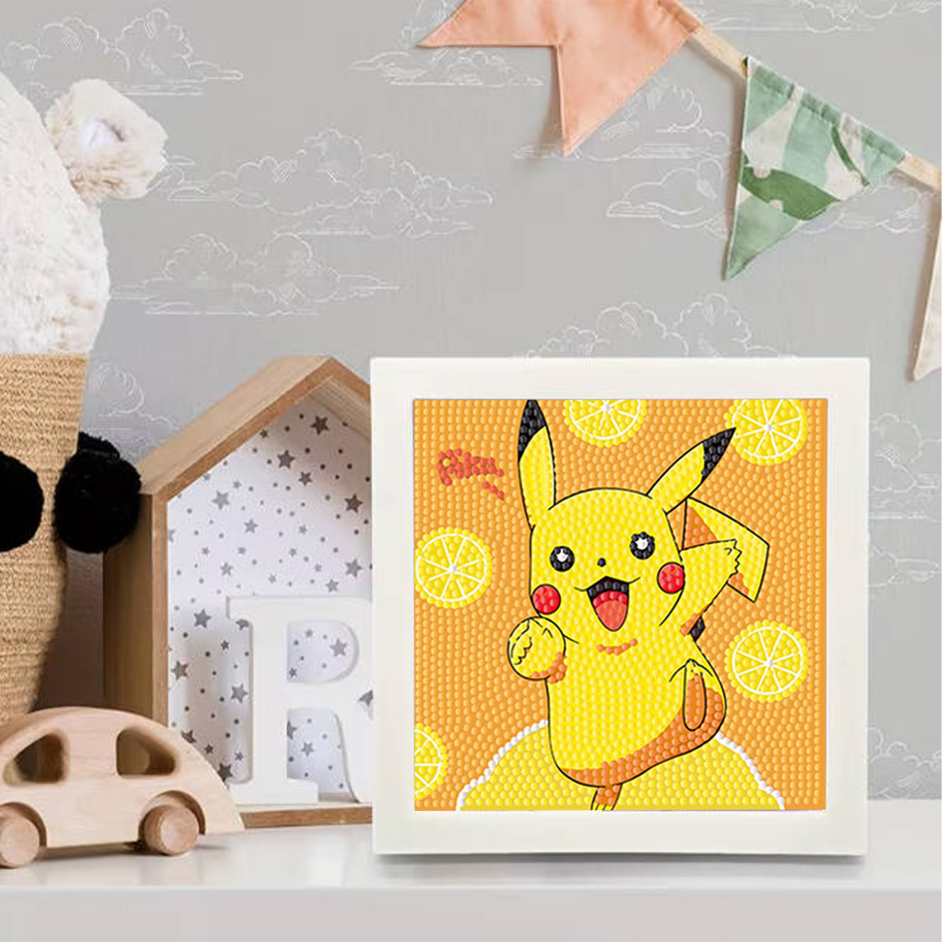 Keeppley&Pokemon Crystal Diamo - Embroidery Embellishments reseña y precio