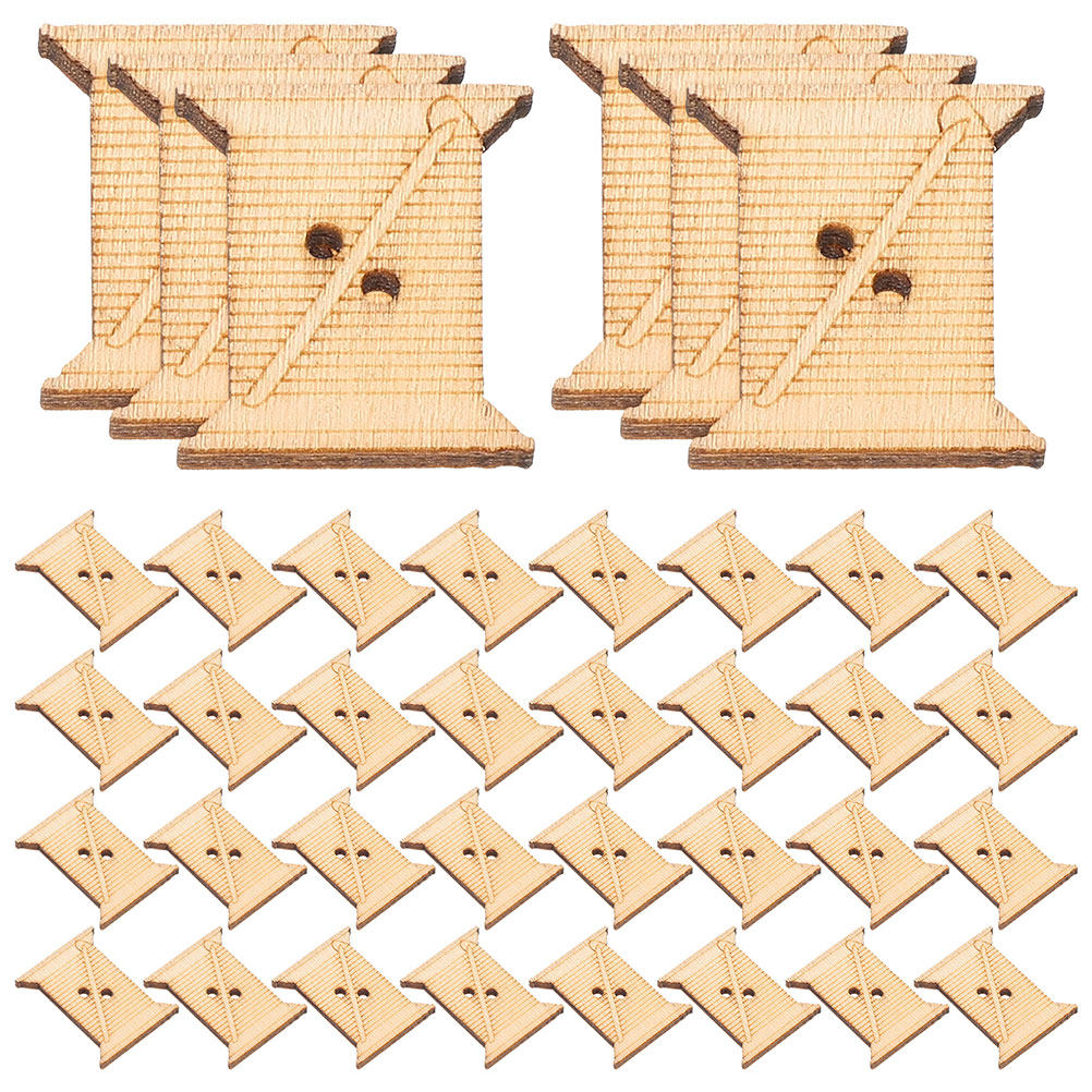 100Pcs Wooden Embroidery Floss - Embroidery Craft reseña y precio