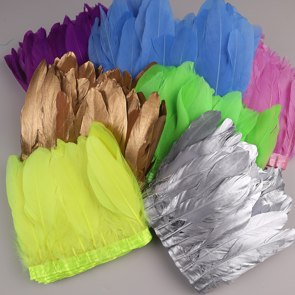10Meters Goose Feathers on Tap - Feather Trim Marabou reseña y precio