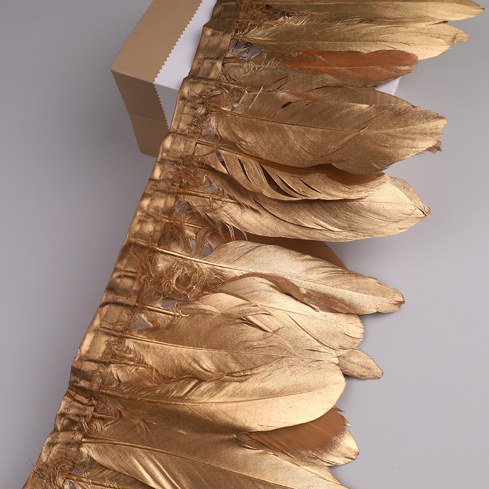 10Meters Goose Feathers on Tap - Feather Trim Marabou reseña y precio