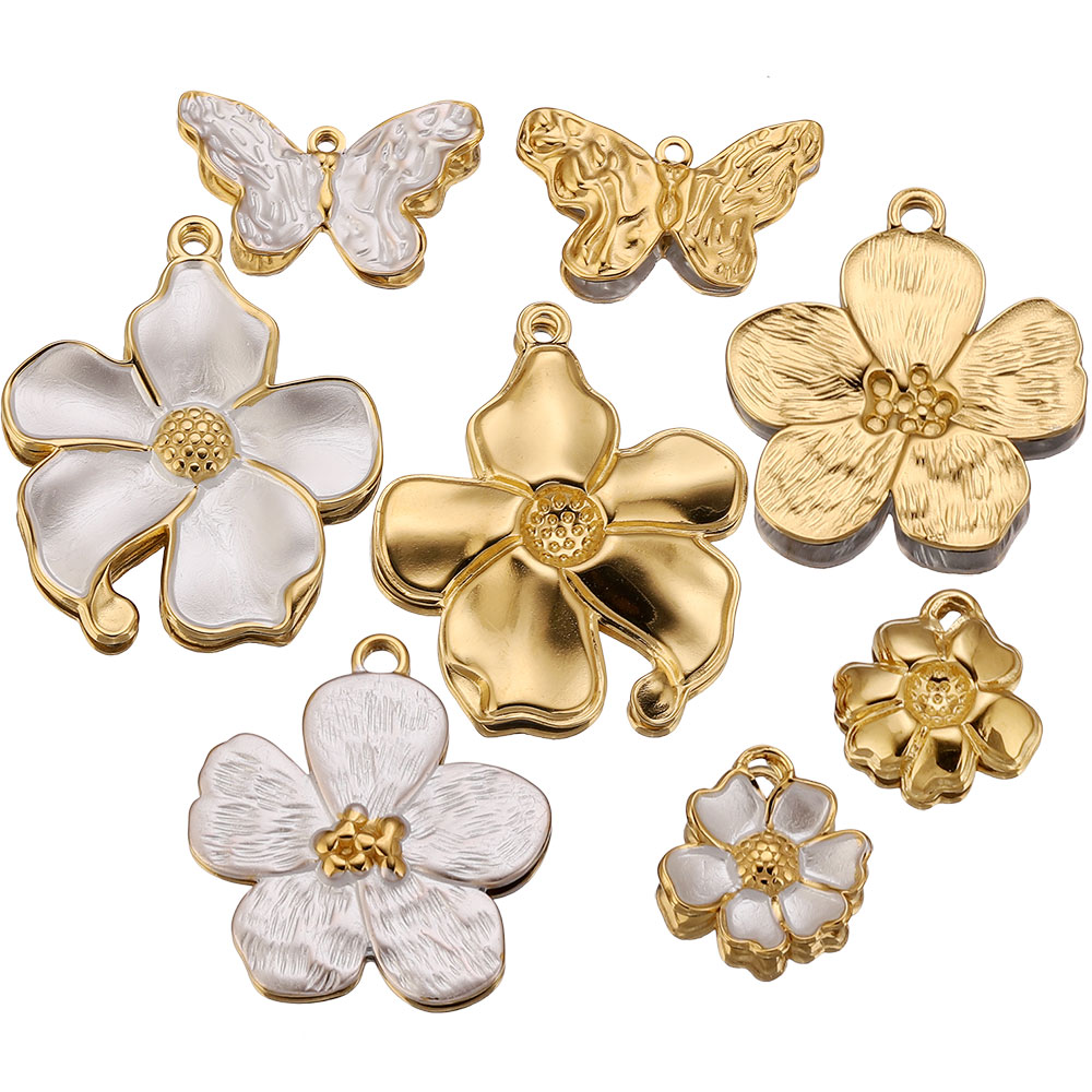4PCS Stainless Steel White Cha - Embellishment Crafts reseña y precio