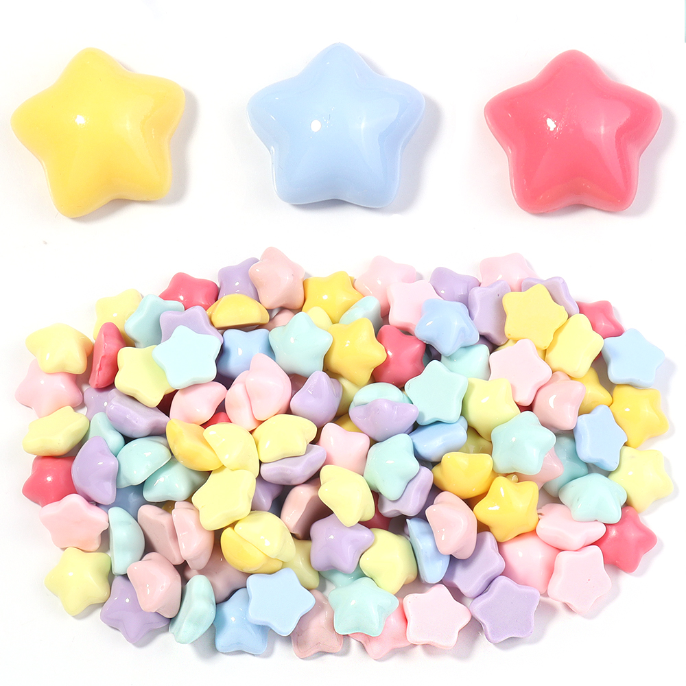 50pcs/lot 16mm Colorful Star R - Embellish Craft reseña y precio