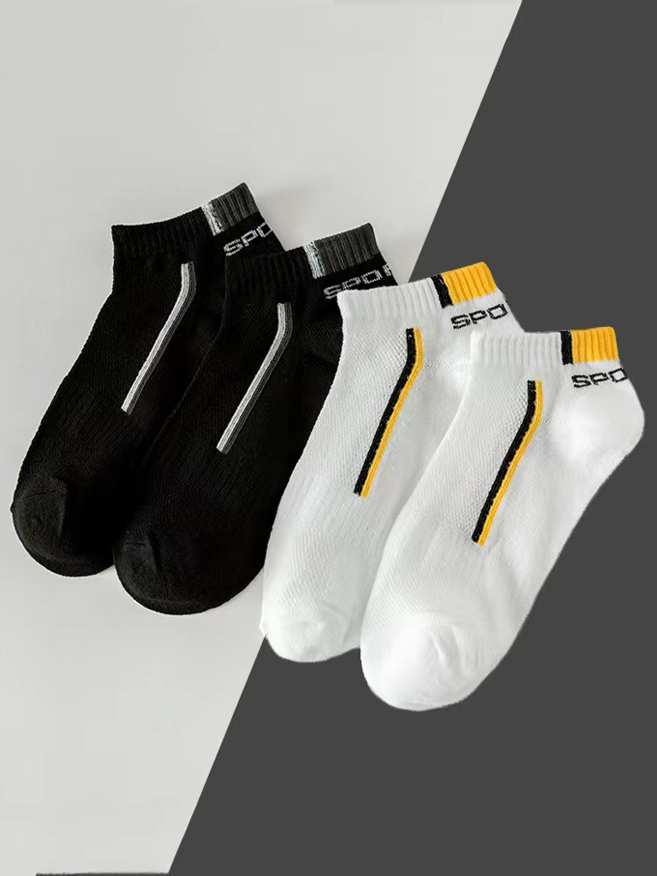 5/10/40Pair Men's Anti-Slip An - Embellish Knit reseña y precio