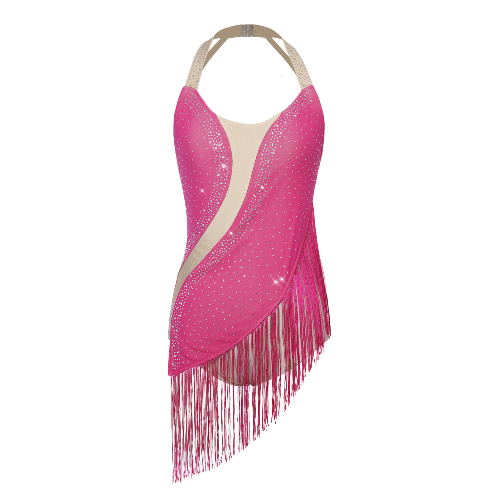 Rhinestone Women Backless Irre - Rhinestone Banding Trim reseña y precio