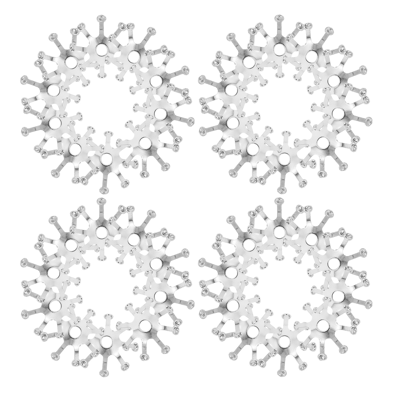 50Pcs Chic Flower Bud Shaped C - Embellish Craft reseña y precio