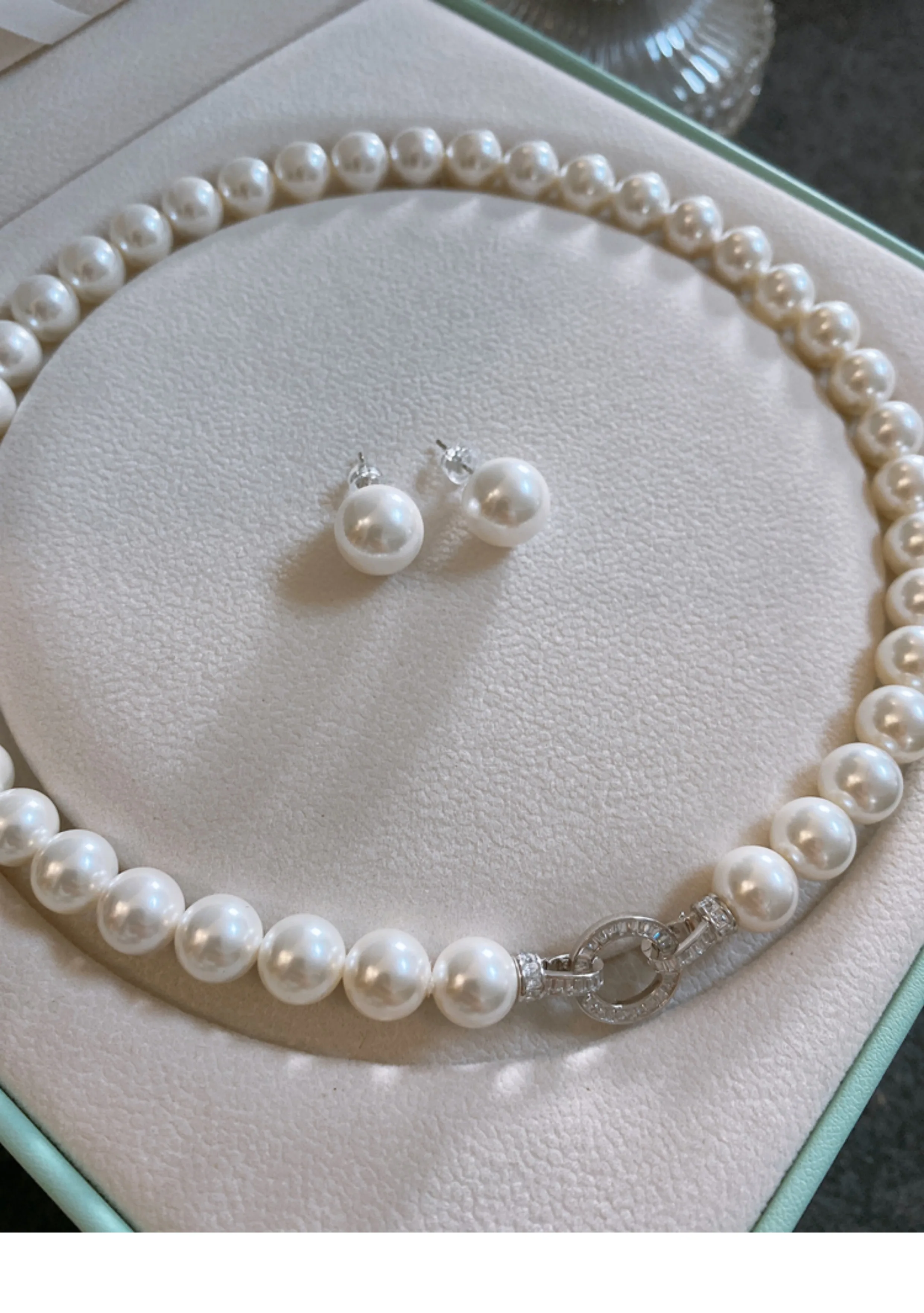 Gorgeous AAAA++9-10mm 10-11mm  - Pearl Trim Chain reseña y precio