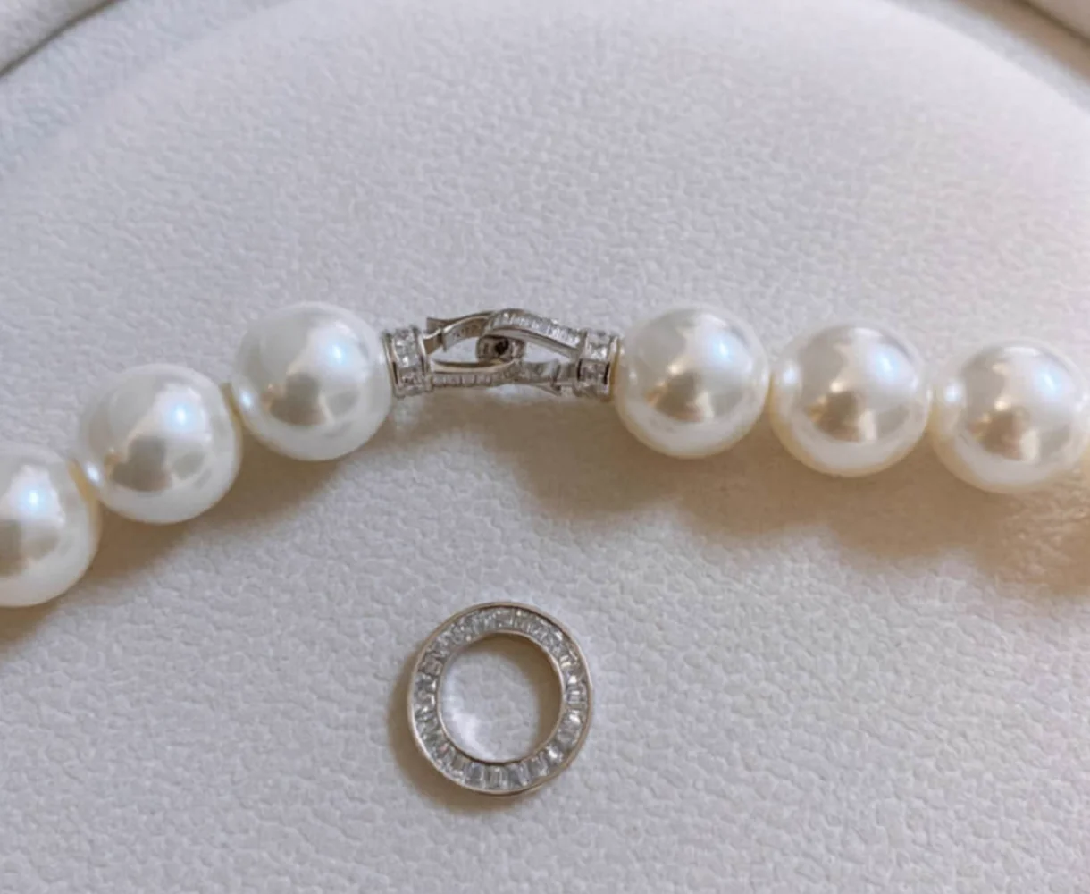 Gorgeous AAAA++9-10mm 10-11mm  - Pearl Trim Chain reseña y precio