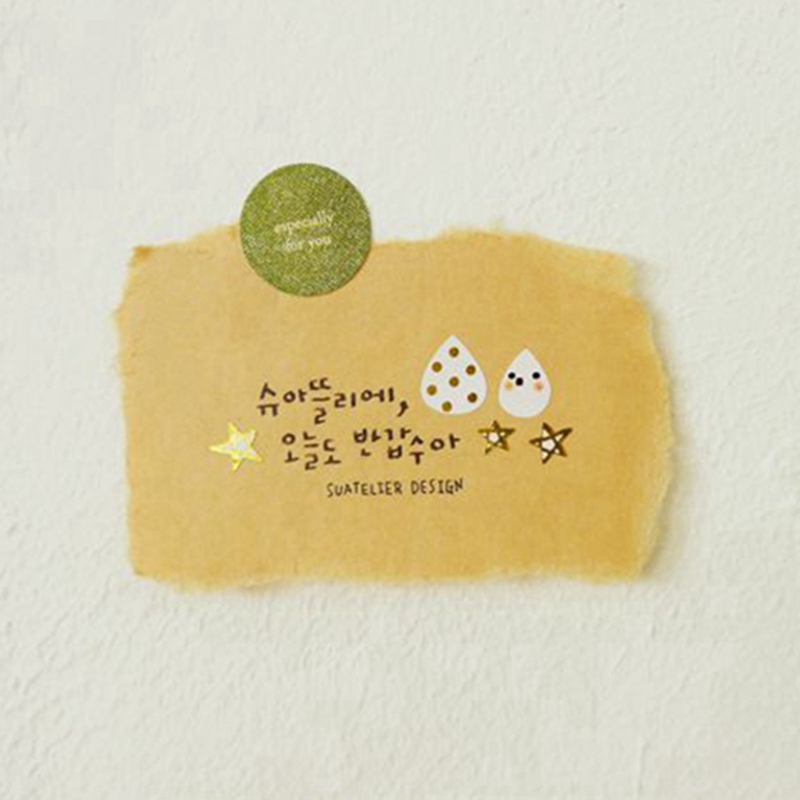 Korea Suatelier Rain Drop Stic - Embellishments For Scrapbooking reseña y precio