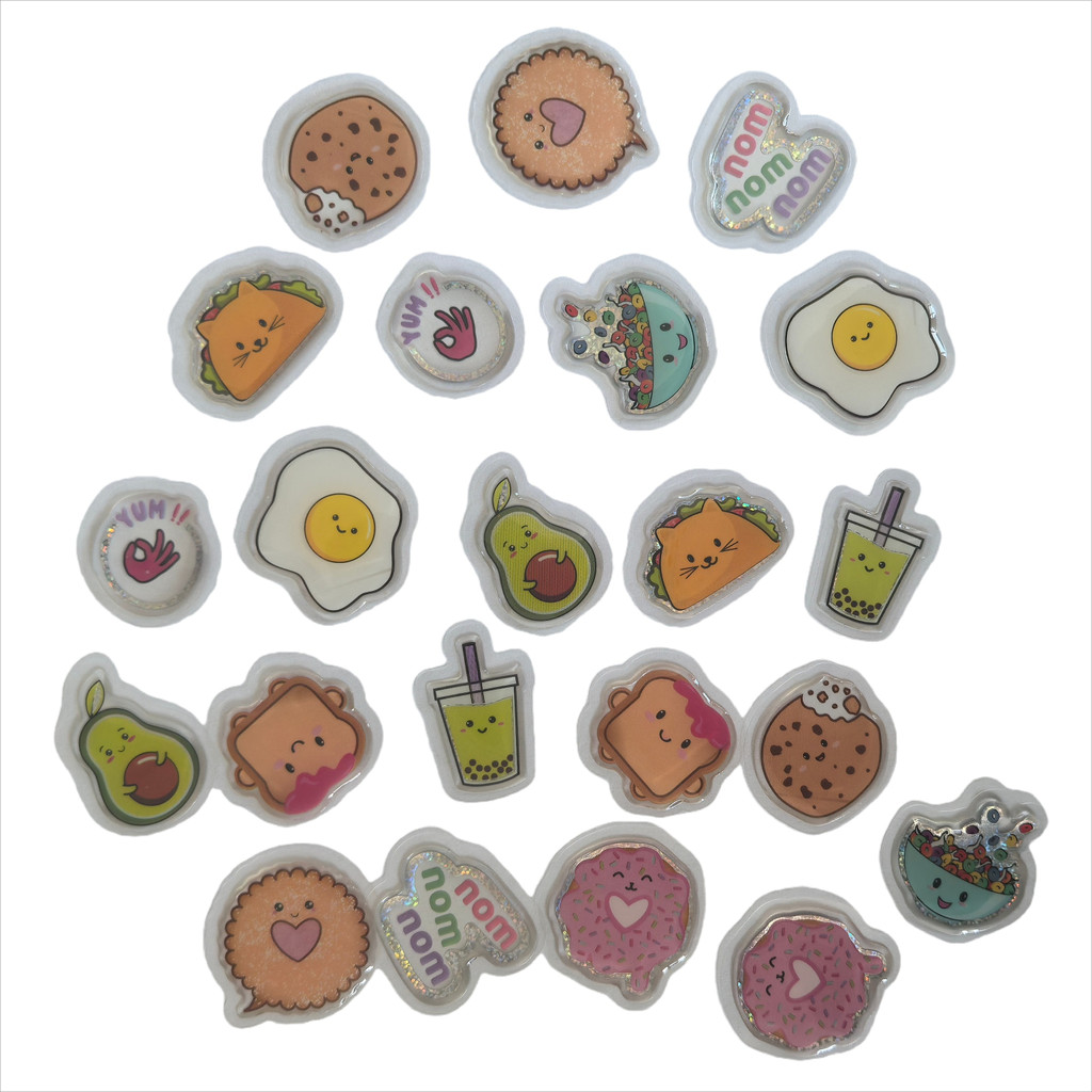 45 Pcs Adorable Epoxy Stickers - Craft Embellishment World reseña y precio
