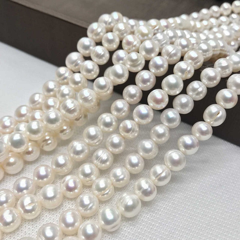 8-9mm Natural Freshwater Pearl - Pearl Trim Chain reseña y precio