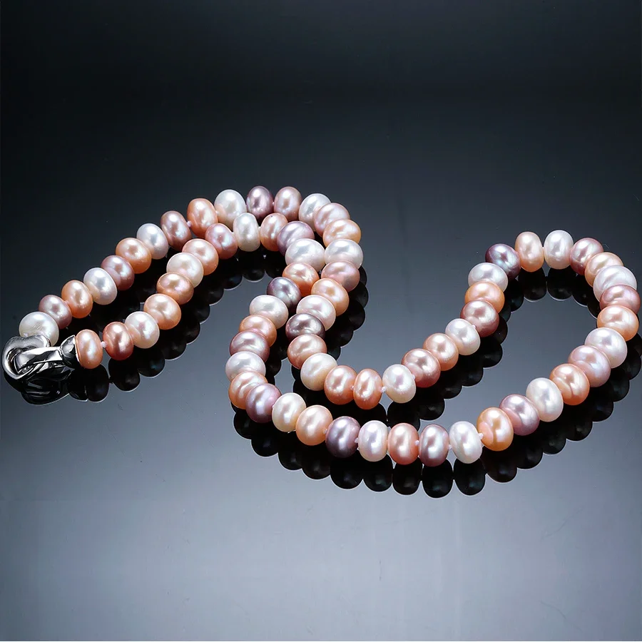 YWYC 7-10mm Bread Bead Freshwa - Pearl Trim Chain reseña y precio