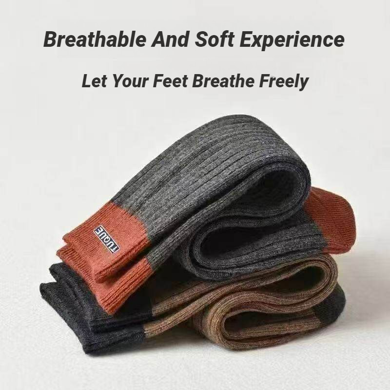 5 Pairs Men's Trendy Color Blo - Embellish Knit reseña y precio