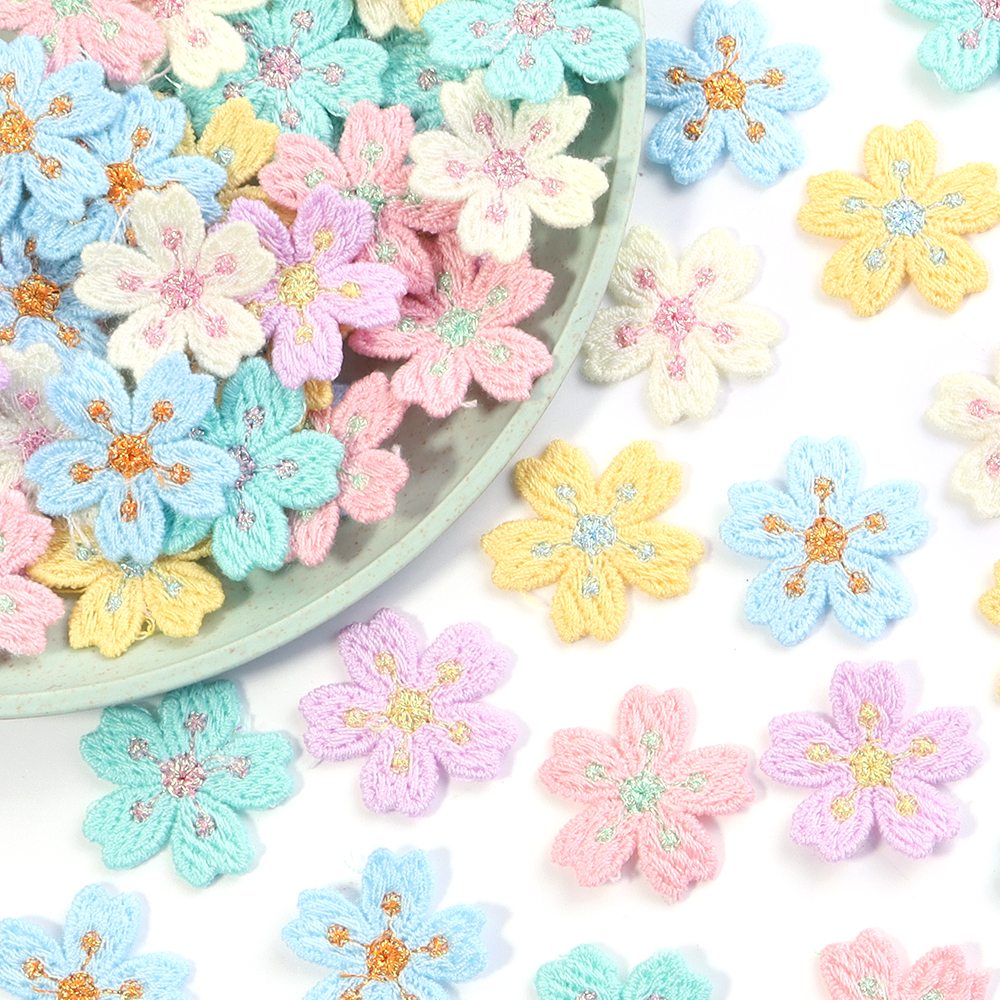 20pcs/lot Colorful 2.4cm Embro - Embroidery Embellishments reseña y precio