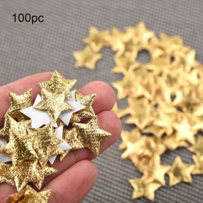 100Pcs Gold/Silver Stars For C - Embellishments For Scrapbooking reseña y precio
