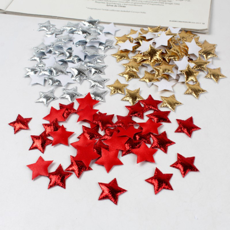 100Pcs Gold/Silver Stars For C - Embellishments For Scrapbooking reseña y precio